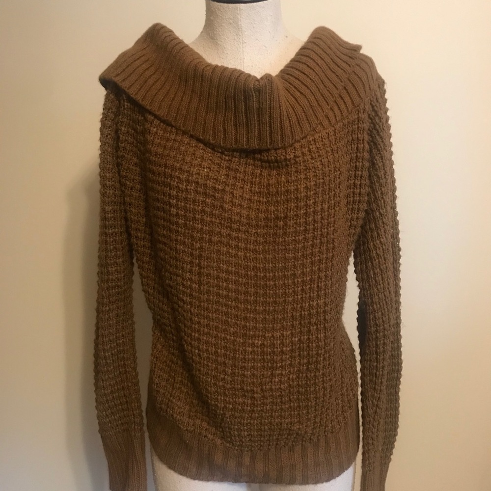Cowl neck sweater